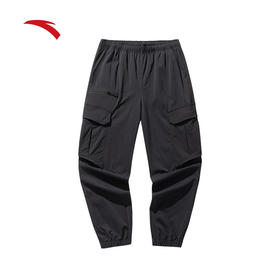 【299任选2件】安踏休闲长裤男士新款宽松束脚裤潮流百搭工装裤子152518516