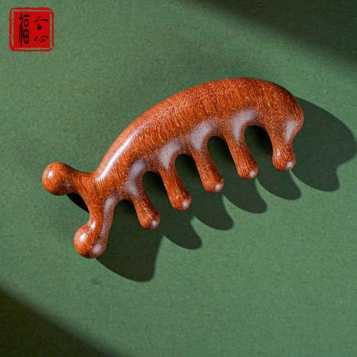 【蓝禧老师推荐】天然檀木养生按摩梳 商品图2