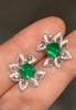 2.65ct糖塔祖母绿耳钉 商品缩略图1