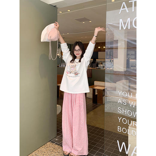 <曾小咸推荐>4.11现货秒杀 ！微信超特价！萌趣小熊长袖T恤 日常139.99 立减80 秒杀59.99！！ 商品图3