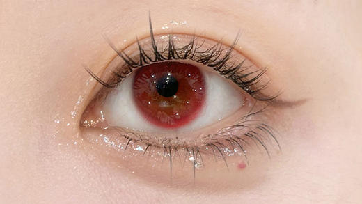 KiraFairy 纯爱梨涡 半年抛 两片 14.0mm 参考着色13.3mm 基弧8.6 含水38% 韩国进口 商品图1