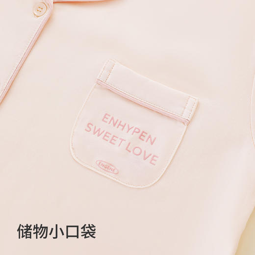 【商场同款】熳洁儿 短袖七分裤家居服春夏开衫套装95棉25203222 商品图3