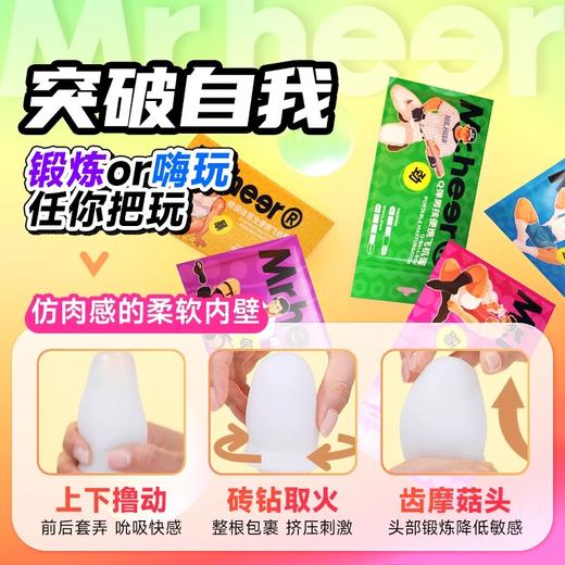 【IP人物系列】Mr.heer荷尔先生便携口袋飞机蛋 商品图1