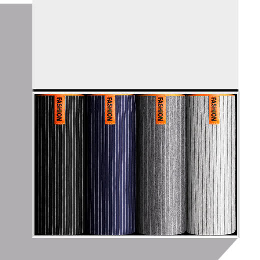 纯棉男士内裤青少年透气平角裤男运动大码四角裤男生中腰内裤批发 商品图3