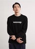 WASSUP-基础logo印花长袖T恤 商品缩略图0