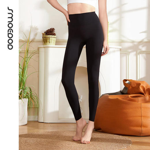 2025春夏SMOEDOD/水沐伊朵九分无尺码无尴尬线瑜伽裤后腰口袋不挑身材不掉裆高腰塑形亲肤吸排速干6627 商品图1