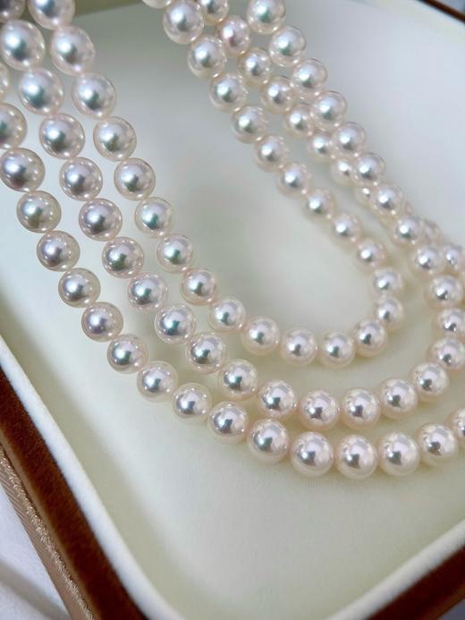 7mm-8mm akoya珍珠项链 商品图3