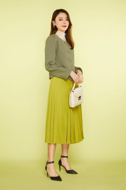 Le Malene 知性优雅格纹外套 11438 商品图1