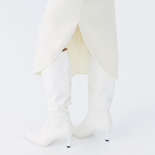 东黎 • 秀场同款 山羊绒女士春季气质不规则半身裙 4361 商品图7