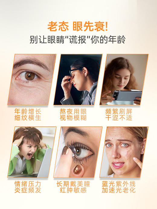 【活动专属】NYO3挪威进口叶黄素成人麦角硫因口服60粒 商品图1