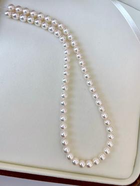 7mm-8mm akoya珍珠项链