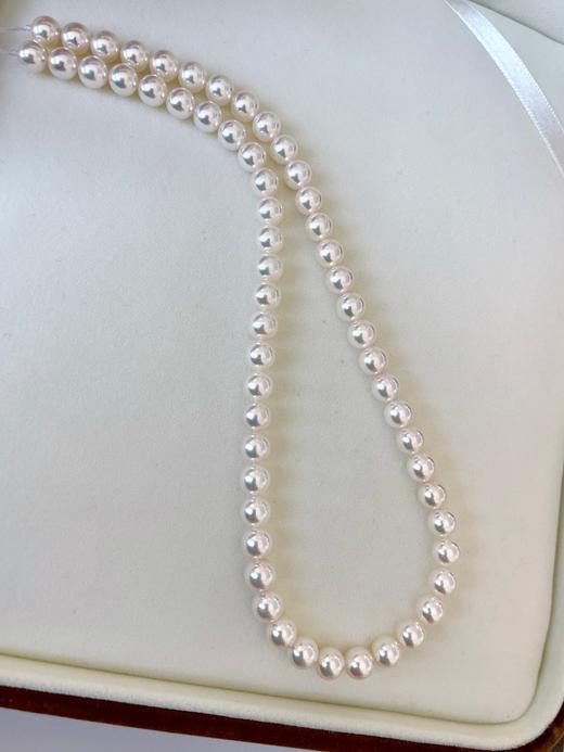 7mm-8mm akoya珍珠项链 商品图0