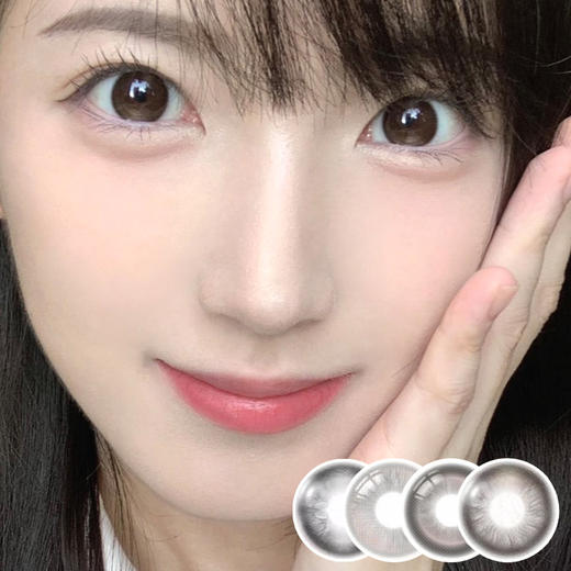 Chonos /  薄藤朗姆/恋爱脑袋/月影水光/暮色水光 / 美瞳日抛 / 10片入 / 无售后 / 14.2mm-14.5mm / 适中扩瞳 商品图1