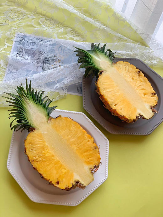 【分仓直发包邮】海南芒果凤梨 4.5-5斤（2-3个）中果（单果1.3-1.9斤） 商品图3