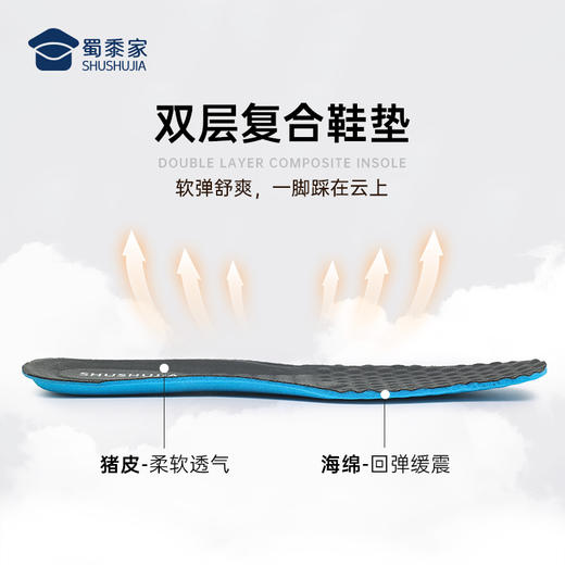 【牛皮皮鞋】通勤商务正装皮鞋 透气运动休闲皮鞋XP403 商品图3