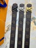 驴家 男士双面用腰带  Monogram老花面料配牛皮底 商品缩略图1