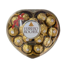 费列罗心型榛果威化巧克力15粒187.5g