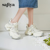Safiya/索菲娅2025潮流街头透气网面蕾丝烫钻增高运动老爹鞋 SFD1112263 商品缩略图5