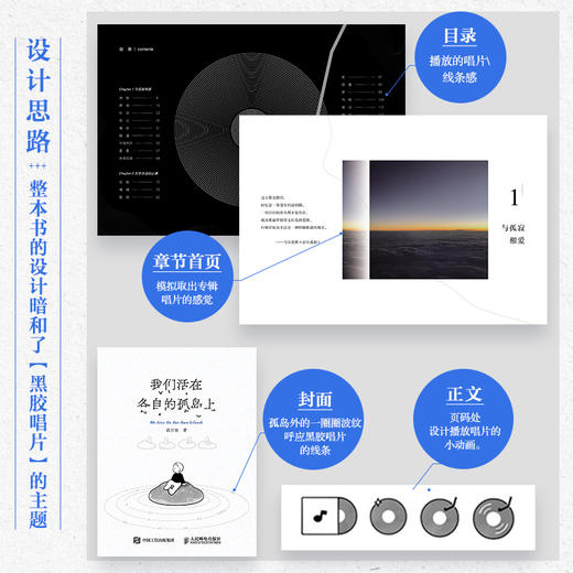 我们活在各自的孤岛上 波尔徒漫画作品引起年轻人孤独感共鸣温暖 独居情感破碎情绪内心重建 商品图2