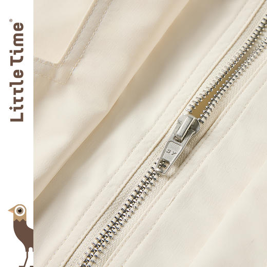 Little time女童套装2025儿童春夏户外运动服三防背心短裤两件套 商品图2