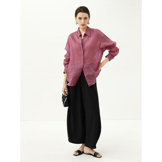 COCOBELLA通勤商务阔腿裤宽松休闲香蕉裤PA7013B-2 商品图1