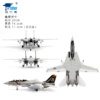 【特尔博-长春航展、九三阅兵纪念品】 1:100F14F15雄猫战斗机飞机模型丨合金仿真模型丨收藏精品丨送礼佳品丨家居摆件 商品缩略图4