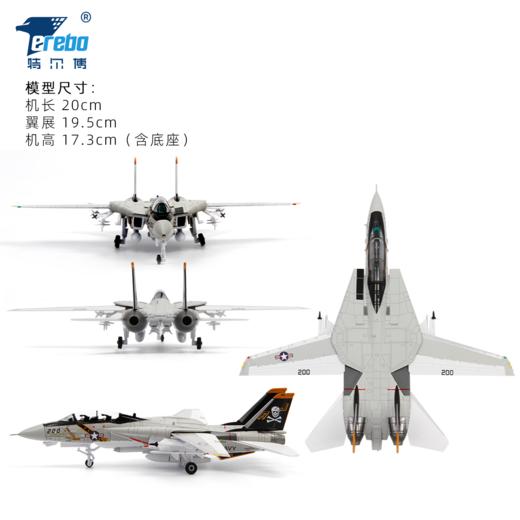 【特尔博-长春航展、九三阅兵纪念品】 1:100F14F15雄猫战斗机飞机模型丨合金仿真模型丨收藏精品丨送礼佳品丨家居摆件 商品图4