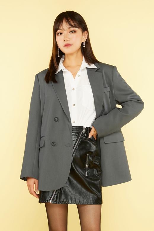 LNNNS 灰色简约西装外套 11422 商品图0