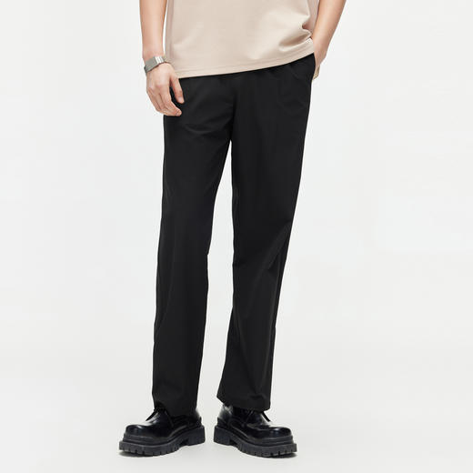 GXG男装 零压系列透气速干西装裤宽松直筒轻薄休闲裤 夏季热卖 商品图4