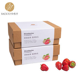 古法种植草莓 1kg/份 江浙沪皖配送
