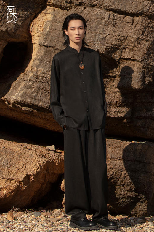 荷木HEMU丨[MEN]墨寻·萝卜裤 商品图0