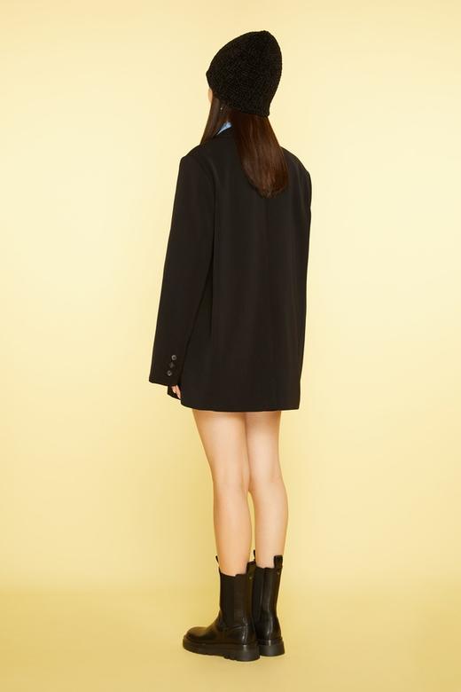 LNNNS 直身黑色单排扣西装外套 11445 商品图2