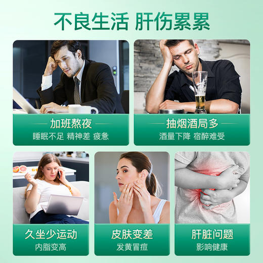 Herbsense贺柏圣澳洲进口奶蓟草护肝正品熬夜解酒精旰水飞蓟养肝 商品图1