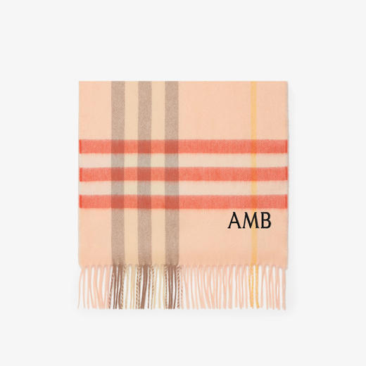 【一】BURBERRY 巴宝莉 女士格纹羊绒围巾 格子 8103015 C1789 商品图1