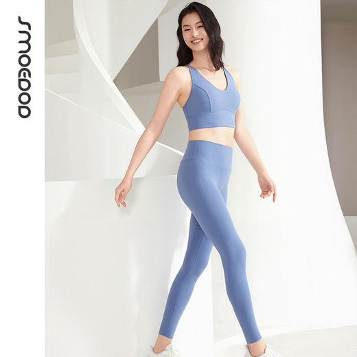 2025春夏SMOEDOD/水沐伊朵高强度瑜伽美背可插胸垫收副乳亲肤透气莱卡耐磨50192 商品图4