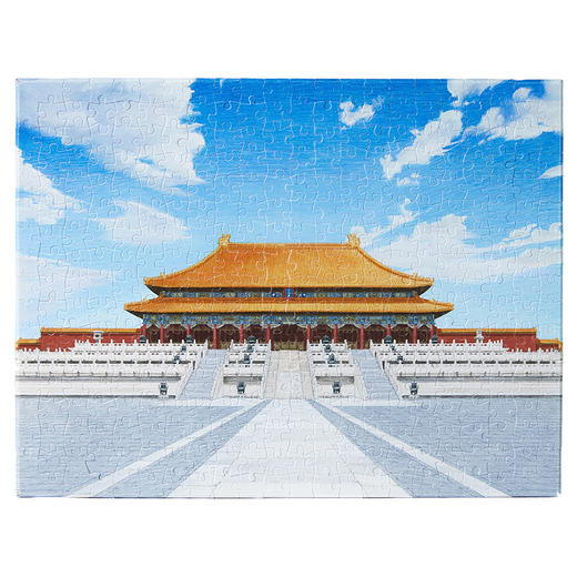 故宫文具 太和殿无框拼图 萌娃拼装 恢弘大气 商品图7