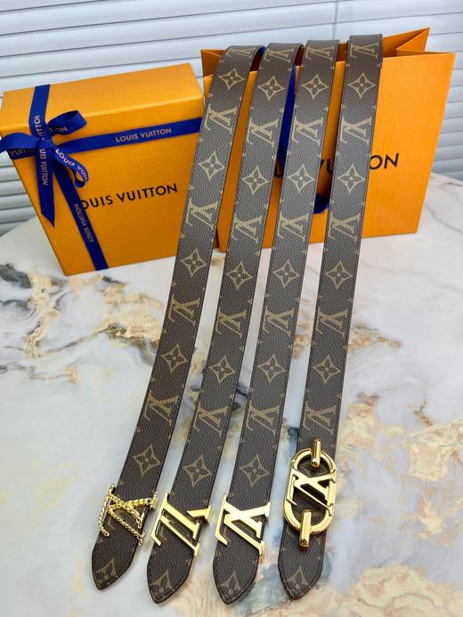 驴家腰带 新款扣头，老花带搭平纹牛皮，皮质软手感好 商品图1