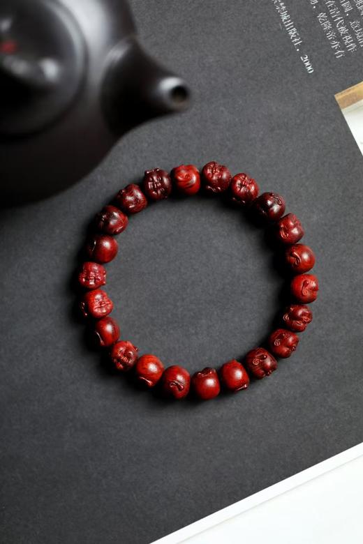 小叶紫檀【弥勒】手串10mm22颗 商品图1