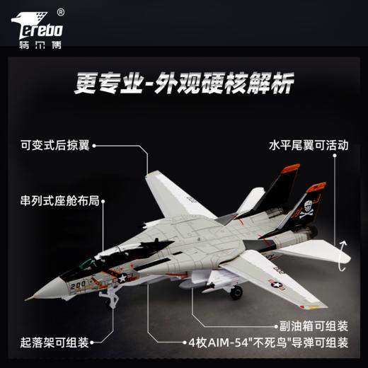 【特尔博-长春航展、九三阅兵纪念品】 1:100F14F15雄猫战斗机飞机模型丨合金仿真模型丨收藏精品丨送礼佳品丨家居摆件 商品图1