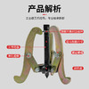 6寸三爪拉马器轴承多功能三角拉玛拔轮拆取器拆卸取出工具拆轴承神器 商品缩略图3
