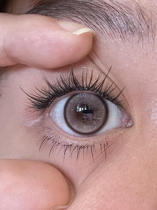 KiraFairy 织光羽纱 半年抛 两片 14.2mm 参考着色13.4mm 基弧8.6 含水38% 韩国进口 商品图1