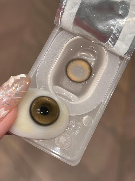 KiraFairy 鹿仙贝 半年抛 两片 14.2mm 参考着色13.5mm 基弧8.6 含水38% 韩国进口 商品图3