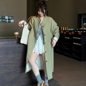 2025新品  软软同款【松弛者】宽松时尚韩版春秋中长款高端气质休闲大衣