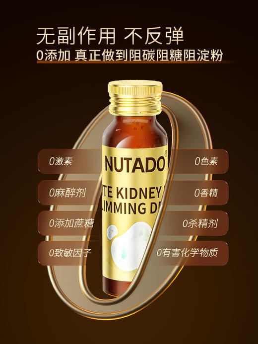 Nutado专利黑科技【身材管理】无惧体质 阻隔糖碳CLA白芸豆纤体饮 商品图3