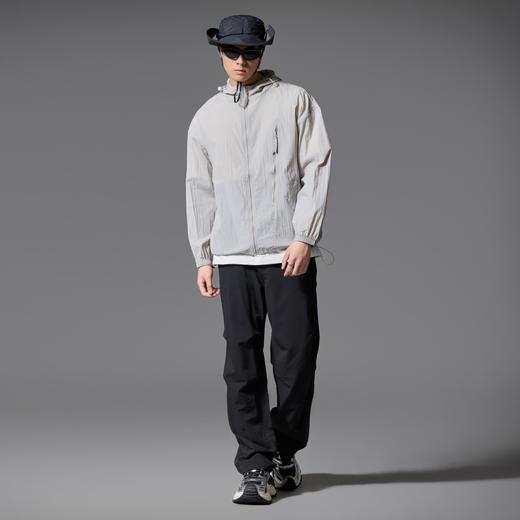 PINLI品立2025春夏新款男士轻薄户外连帽防晒衣潮牌工装夹克外套GD251104020 商品图1