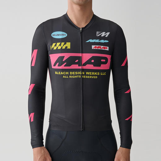 MAAP x Bleach 男士 Pro Air LS Jersey 联名限量版 长袖骑行服 商品图2