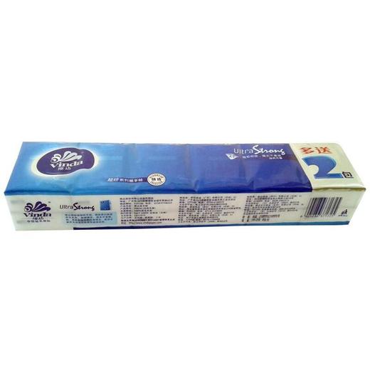 维达(Vinda)手帕纸 超韧系列 4层纸巾*12包(无香) 商品图2