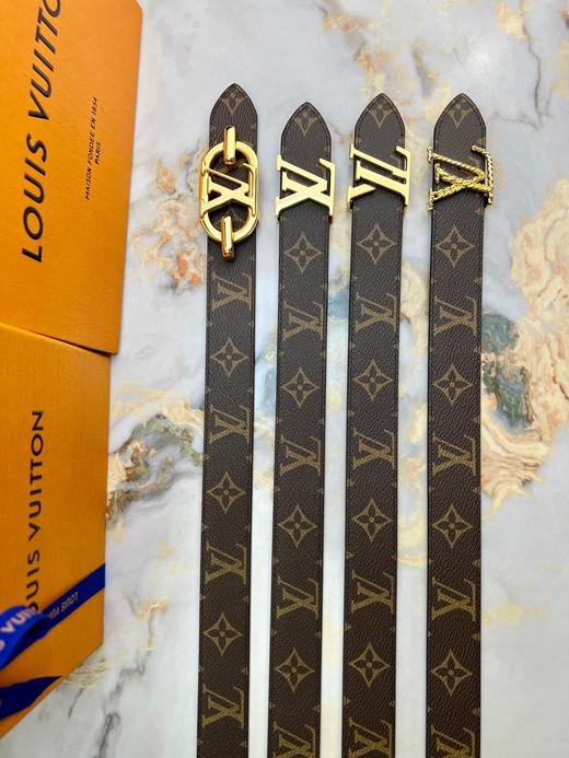 驴家腰带 新款扣头，老花带搭平纹牛皮，皮质软手感好 商品图0