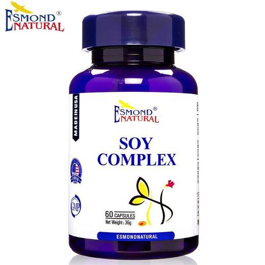 美国进口大豆复合异黄酮胶囊植物雌激素补充营养 卵巢保养更年期 商品图0