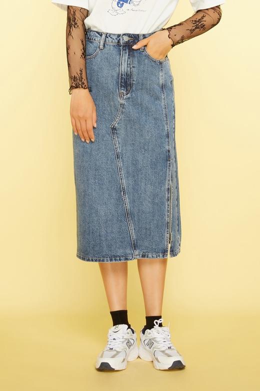 Stay2Weeks 水洗蓝色牛仔半裙 11413 商品图0